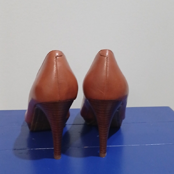 Mark Fisher Elegant Brown Women's Heels, New Without Tags Or Box, Sz 5.5 - Picture 2 of 6